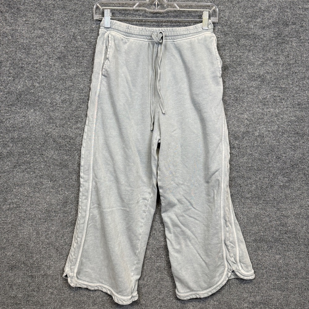 Three Bird Nest Size Small Sweatpants Gray Cotton Relaxed Cozy Baggy Loungewear - Picture 1 of 10